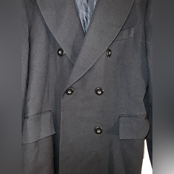 ZARA Classic Concepts Wool Pea Coat - Picture 3 of 11